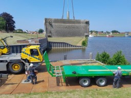 I. Entwässerungsverband Emden: Überholung des Neuen Sieles in Greetsiel 01.07.2023